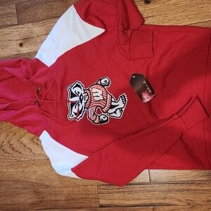 Women's Wisconsin Badger hooded sweatshirt